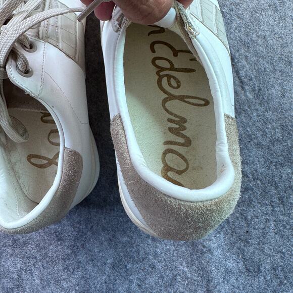 Sam Edelman Women's 8M Suede Low Top Lace Up Athletic Sneaker - Picture 2 of 8